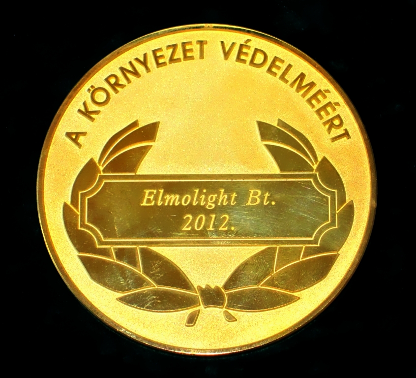Környezet védelméért díj_Elmolight_KSZGYSZ